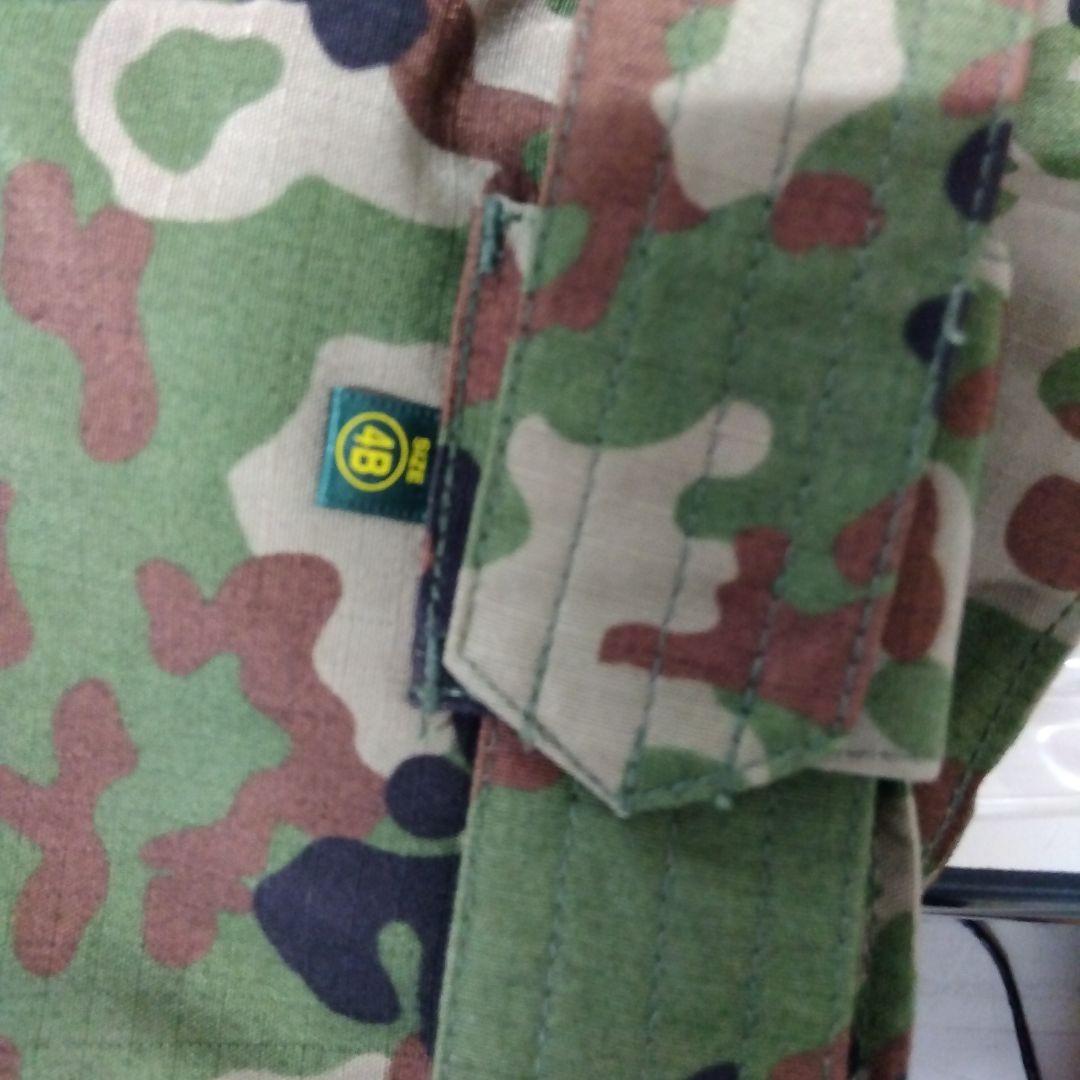 迷彩服戦闘服 装甲用4B 一式 ベルト付 別途ウエストベルト付