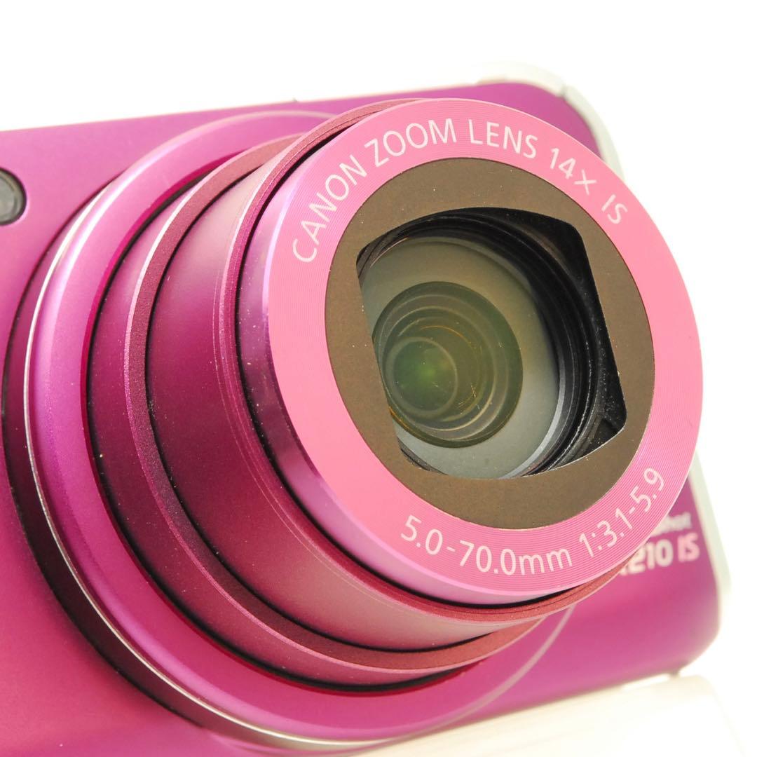 Canon PowerShot SX210IS❤️動作確認済 パープル スマホ転送