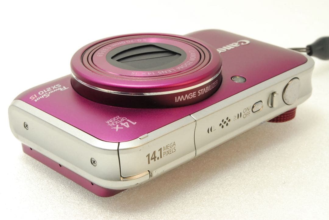 Canon PowerShot SX210IS❤️動作確認済 パープル スマホ転送
