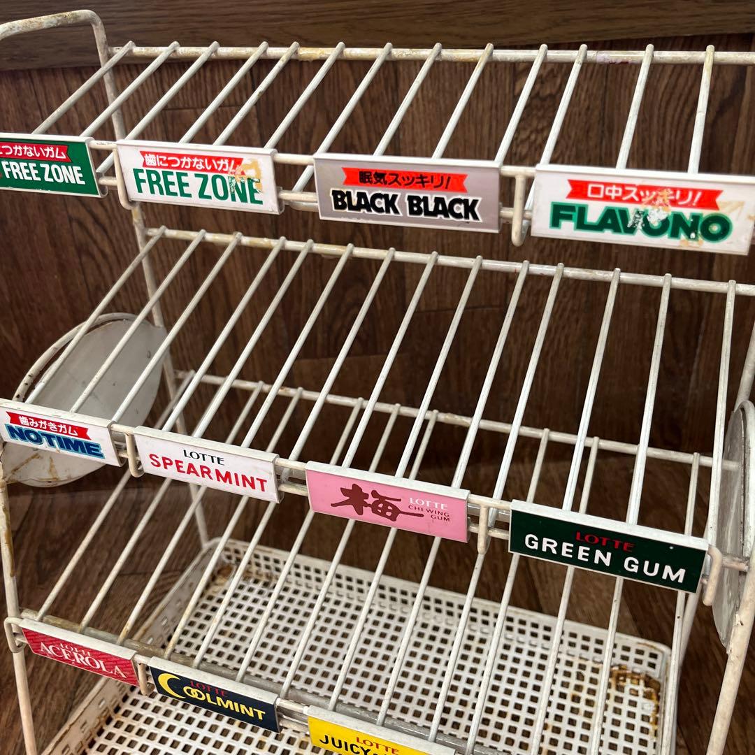 昭和レトロ】LOTTE ロッテ ガム 陳列棚 希少品 - メルカリ