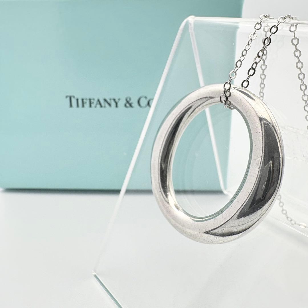 Tiffany&Co. ティファニー セビアナ ネックレス ラージ シルバー