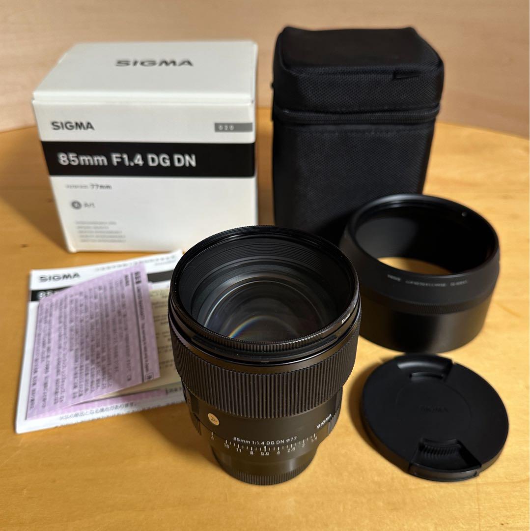 【週末値下げ】SIGMA 85mm F1.4 DG DN レンズ（Sony用）