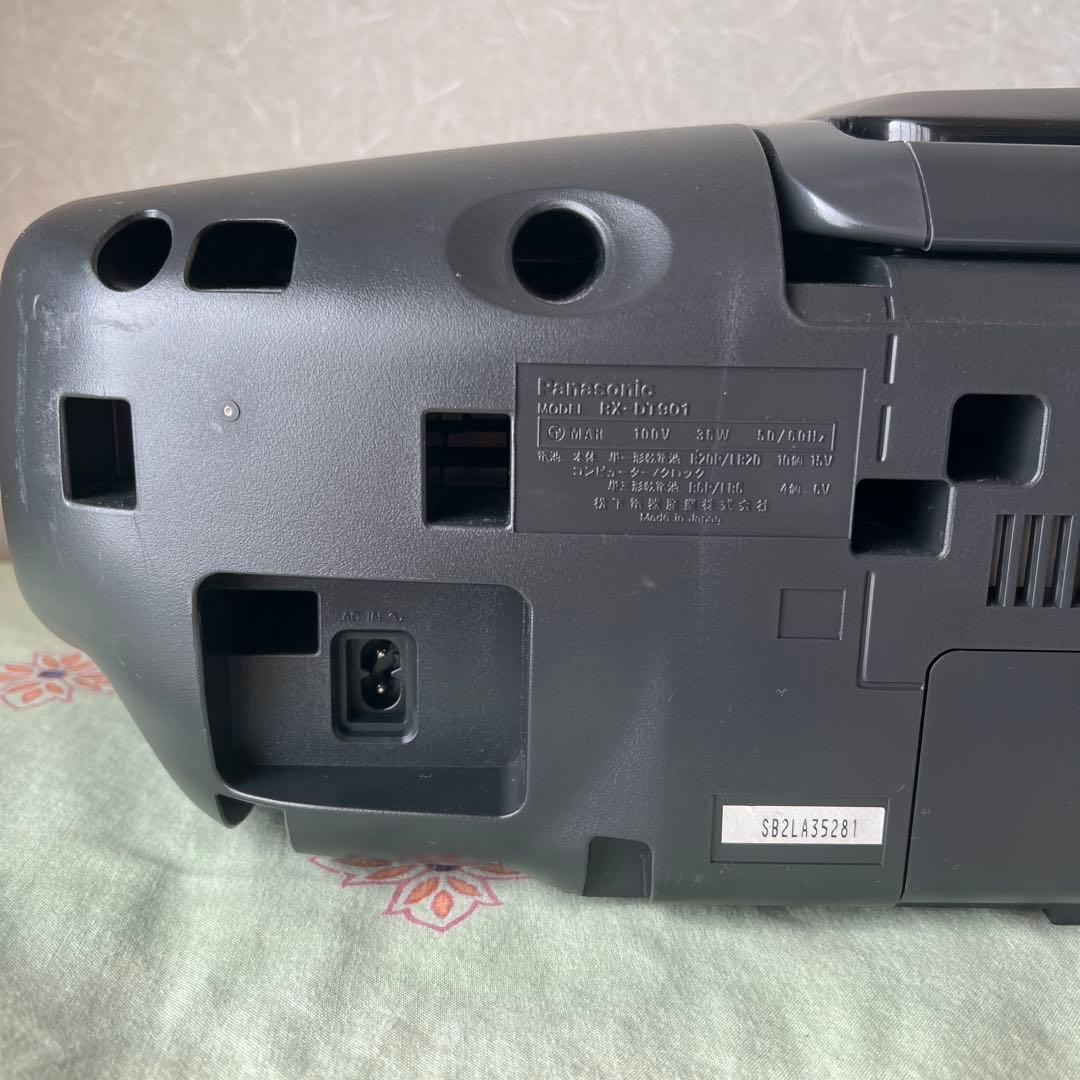 パナソニック　CDラジカセ　バブルラジカセ　RX-DT901 メンテナンス品
