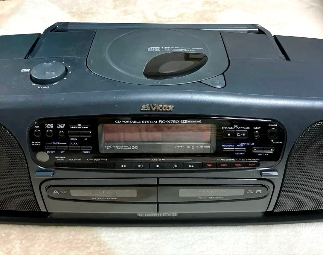 Victor RC-X750 リモコン・説明書付