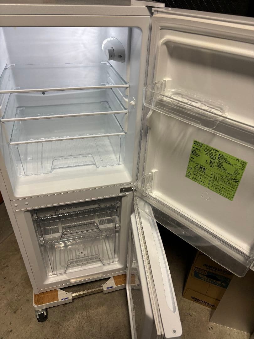 東京23区送料無料 IRIS OHYAMA冷蔵庫 IRSD-14A-W 142L