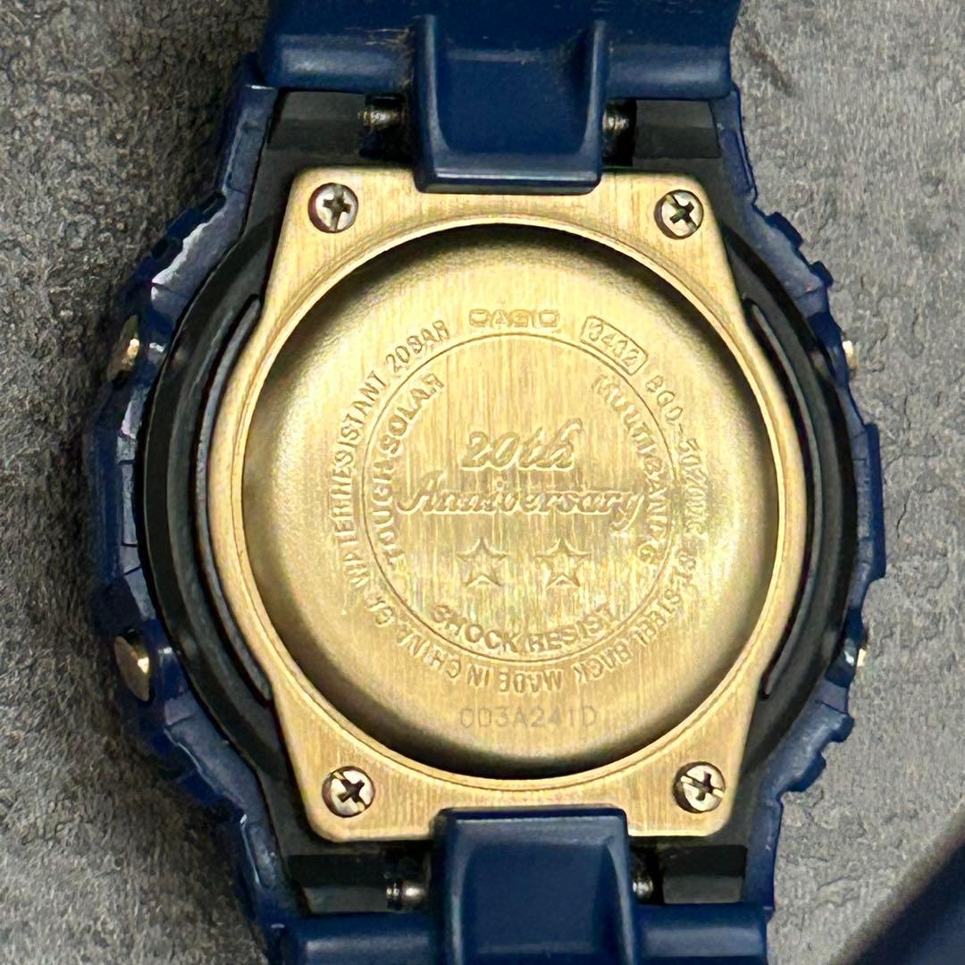 希少 極美品 CASIO BABY-G 20周年記念 電波ソーラー 腕時計 - メルカリ
