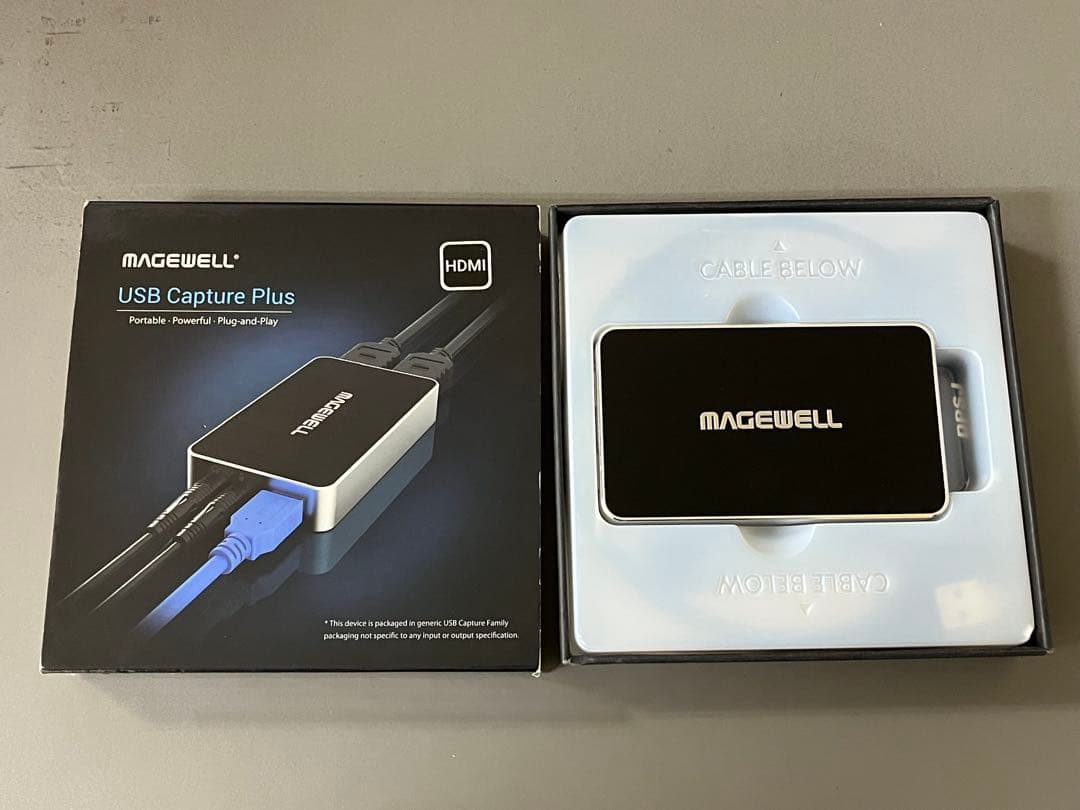 MAGEWELL USB Capture Plusビデオキャプチャ 4K