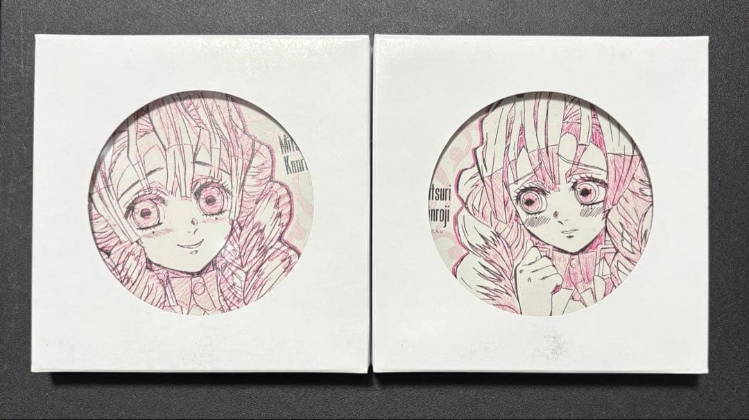 鬼滅の刃 甘露寺蜜璃 柱カフェ 原画陶器コースター ufotable ufotable Cafe 鬼滅の刃 柱展 開催記念コースター 甘露寺蜜璃 - メルカリ