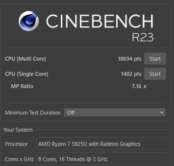 完動品　GMKtek NucBox M5 PLUS Ryzen7 5825U