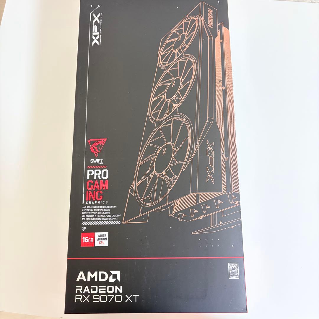 保証書付き XFX Swift RX9070XT White 16GB
