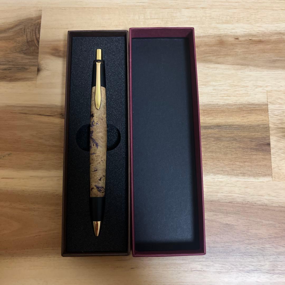 ボナンペン　スタビライズドウッド　シャーペン 在庫有 2〜3日発送 転売禁止】 ①スタビライズドウッド メープル瘤