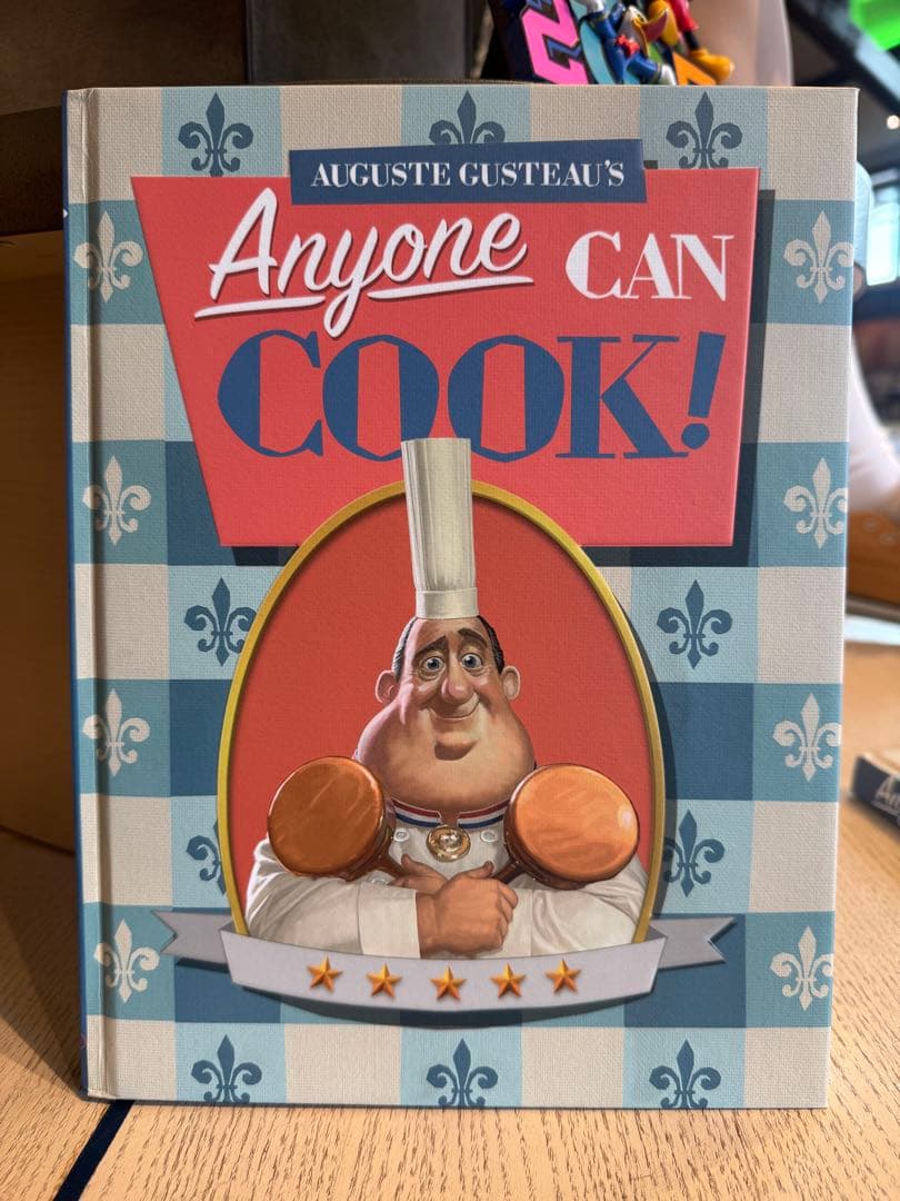 新品 レミーのおいしいレストラン グストーのレシピ本 ノートブック 1