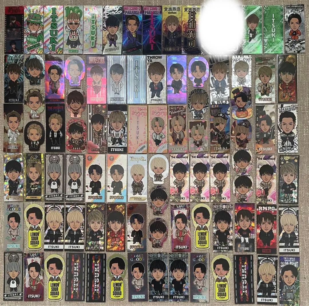 藤原樹 千社札 89枚 セット 藤原樹（THE RAMPAGE）限定表紙＆特典ポスター付き『W! VOL.35