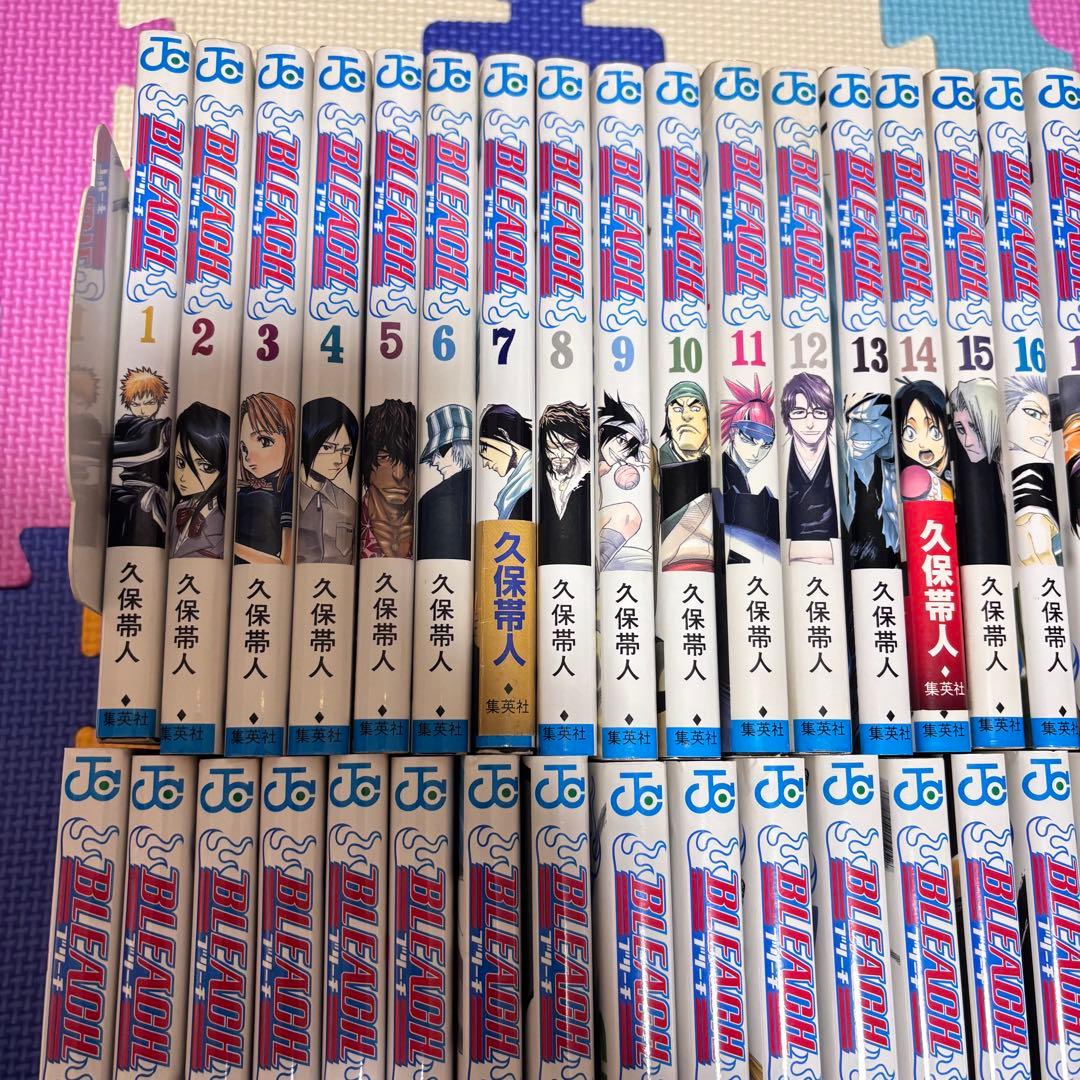 BLEACH ブリーチ 全巻 初版 全74巻 完結 セット まとめ売り 帯付 本