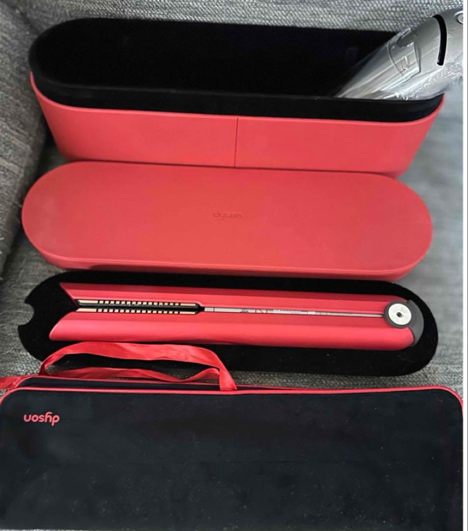 レッド ストレートヘアアイロン 本体 楽天市場】ラディアント 18mm ヘアアイロン ストレート プロ仕様