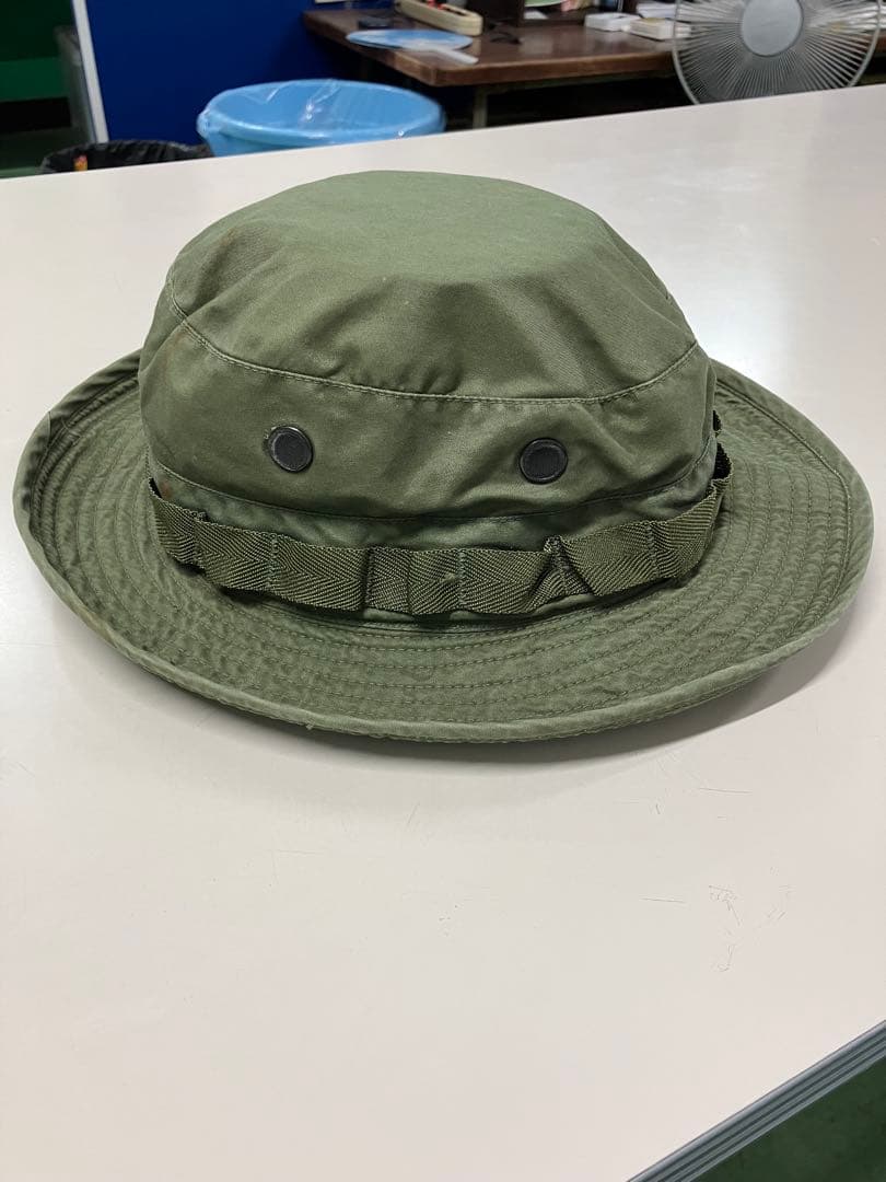 米軍実物60's ジャングルハットノンリップポプリン