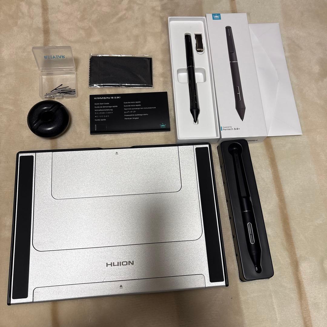 HUION 液晶ペンタブレット Kamvas Pro 16（2.5K)通常盤