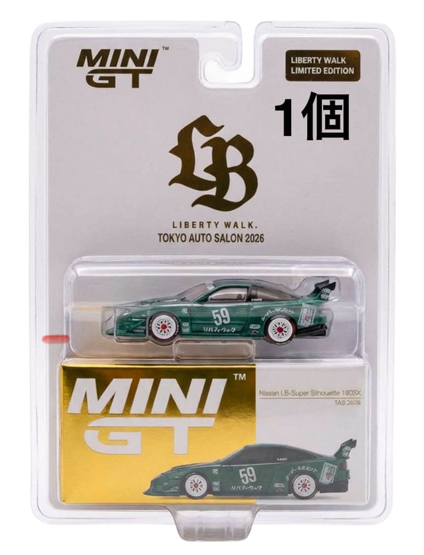 MINI GT 180SX リバティーウォーク TAS2026 1個 MINI GT 180SX Liberty Walk TAS 2026 1個｜Yahoo!フリマ（旧PayPay