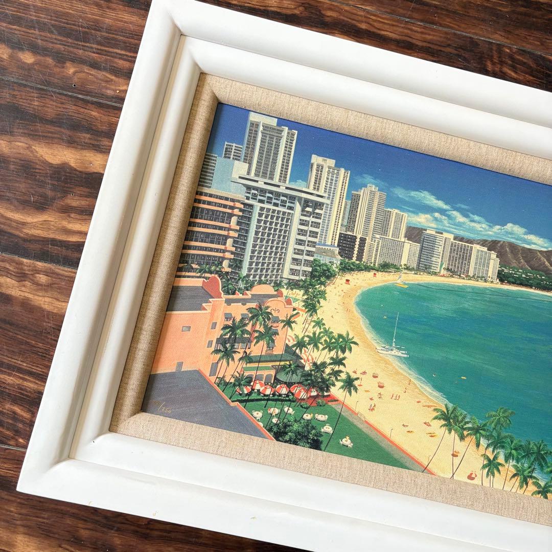 大下亮 Art Grage アールグラージュ「ワイキキ」142/250 絵画 F - メルカリ