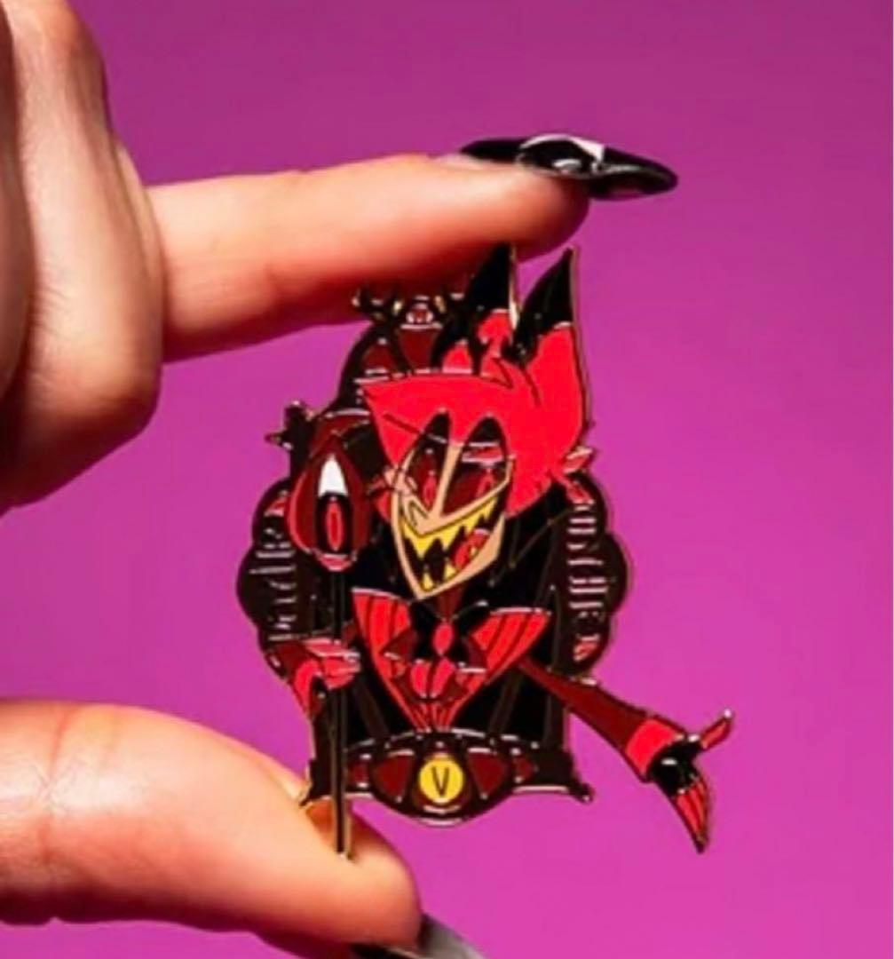 即購入ok ハズビンホテル hazbin hotel ピンズ アラスター - メルカリ