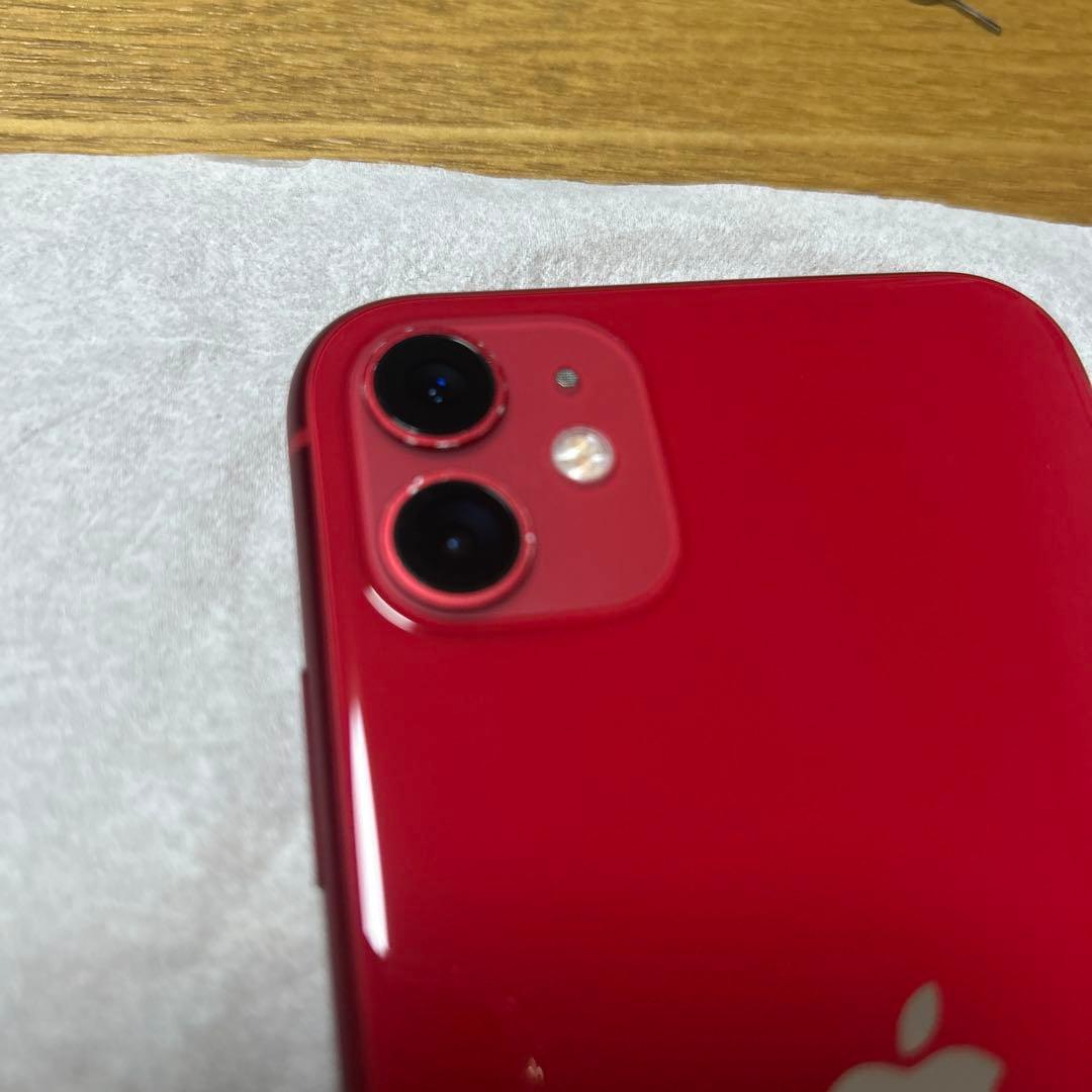 iPhone11 64GB SIMフリー　RED