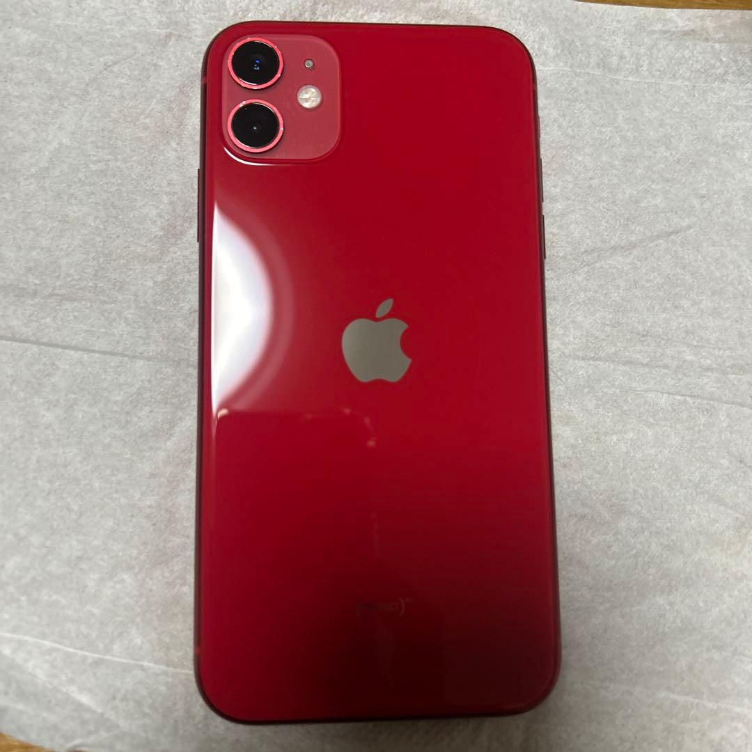 iPhone11 64GB SIMフリー　RED