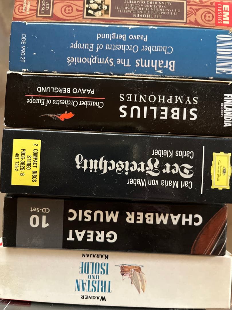 クラシックCDアルバム10冊(ボックス)