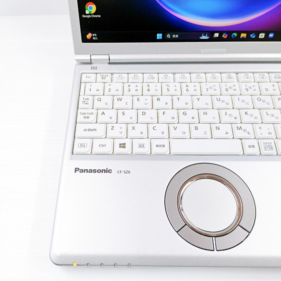 超人気レッツノートCF-SZ6✨Windows11 カメラ付ノートパソコンj63