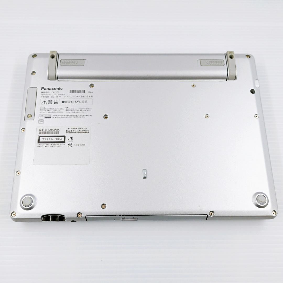 超人気レッツノートCF-SZ6✨Windows11 カメラ付ノートパソコンj63
