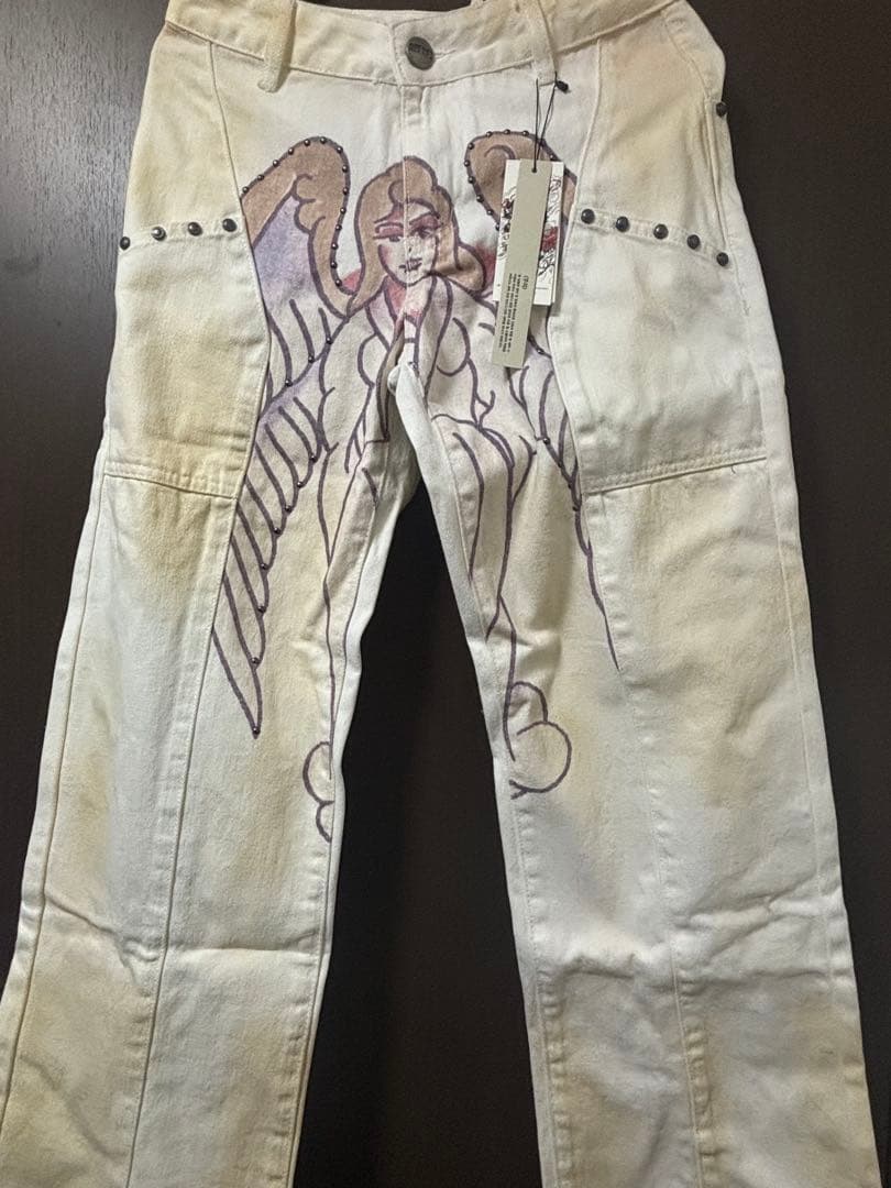 Scalptor × Ed Hardy Cracked Angel Denim - メルカリ