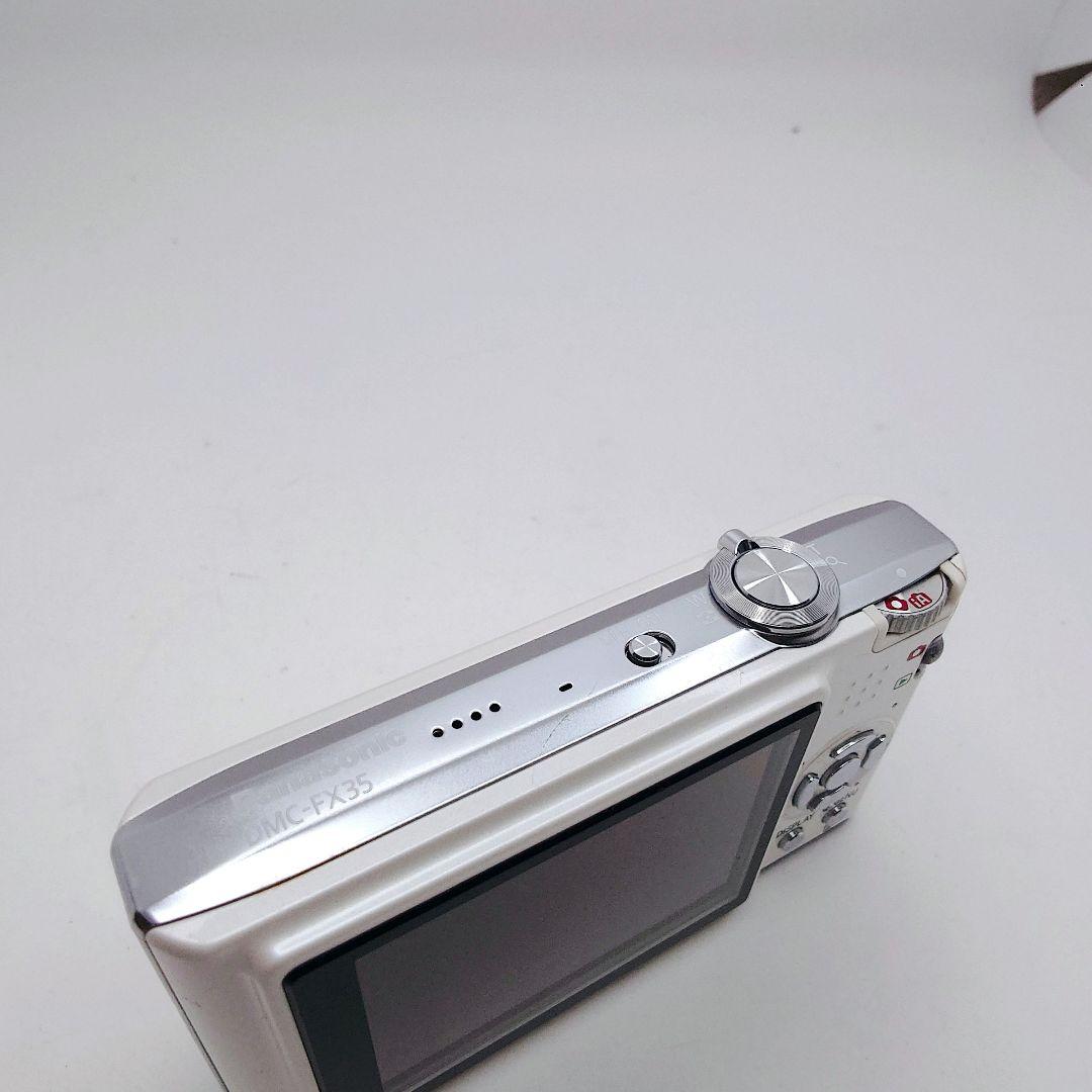 美品】Panasonic LUMIX DMC-FX35 ホワイト 動作確認済