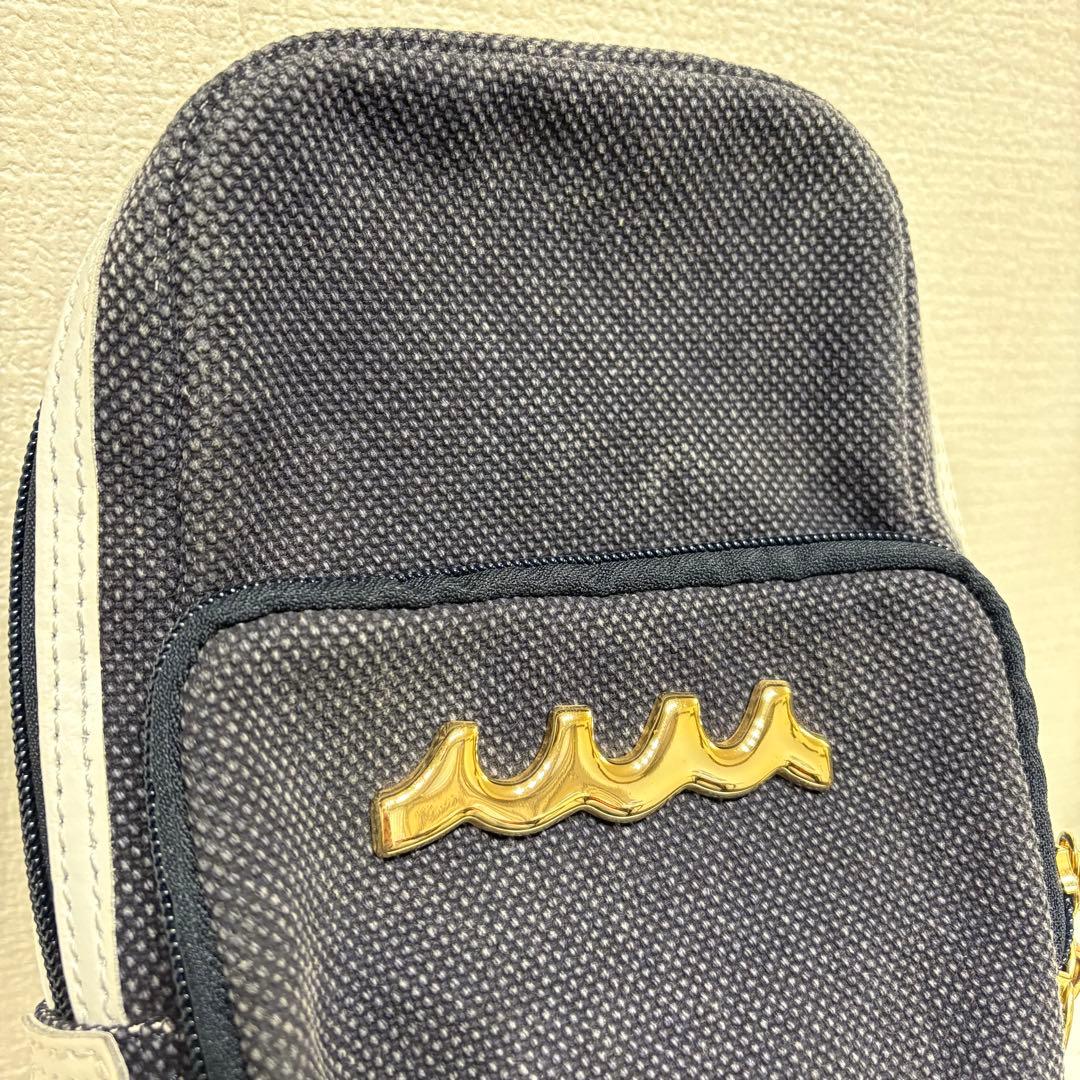 muta MARINE × bonfanti ボディバッグ キャンパス ネイビー - メルカリ