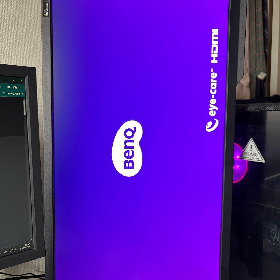 BenQ XL2411Z モニターアーム付き　ゲーミングモニターFHD 60Hz