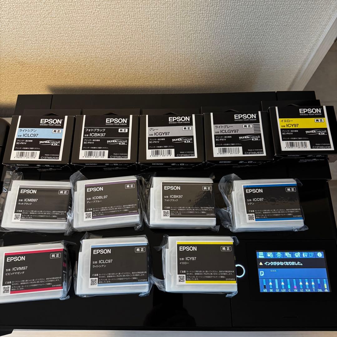 Epson エプソン PX-1V 10色顔料インク 業務用プリンター