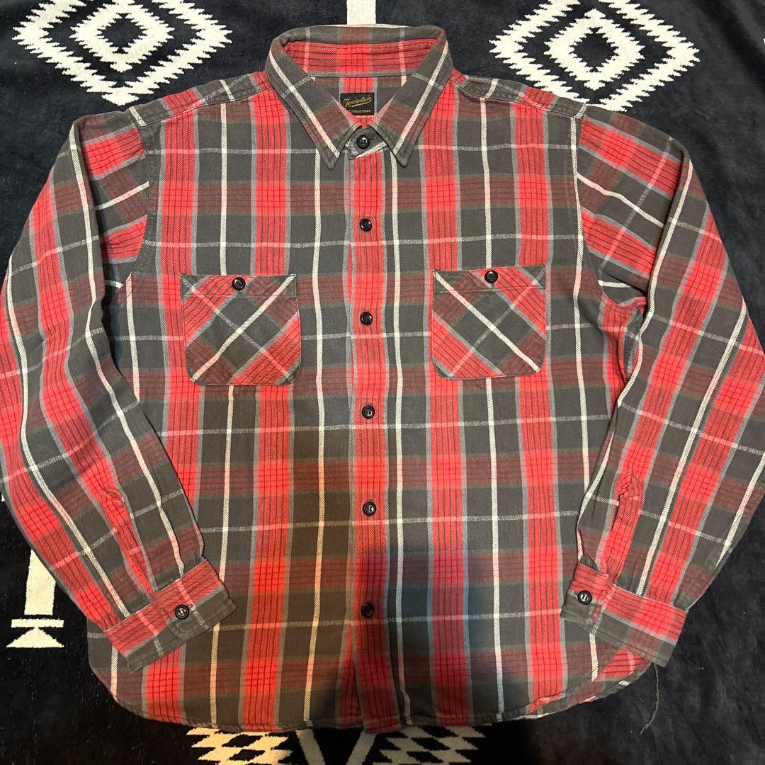 テンダーロイン　ネルシャツ　レッド　希少　Lサイズ テンダーロイン ネルシャツ レッド 希少 Lサイズ - メルカリ