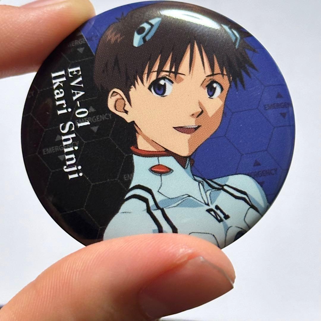 エヴァンゲリオン 碇シンジ 缶バッジ バッチ ストア gdyhxhwhxxdww