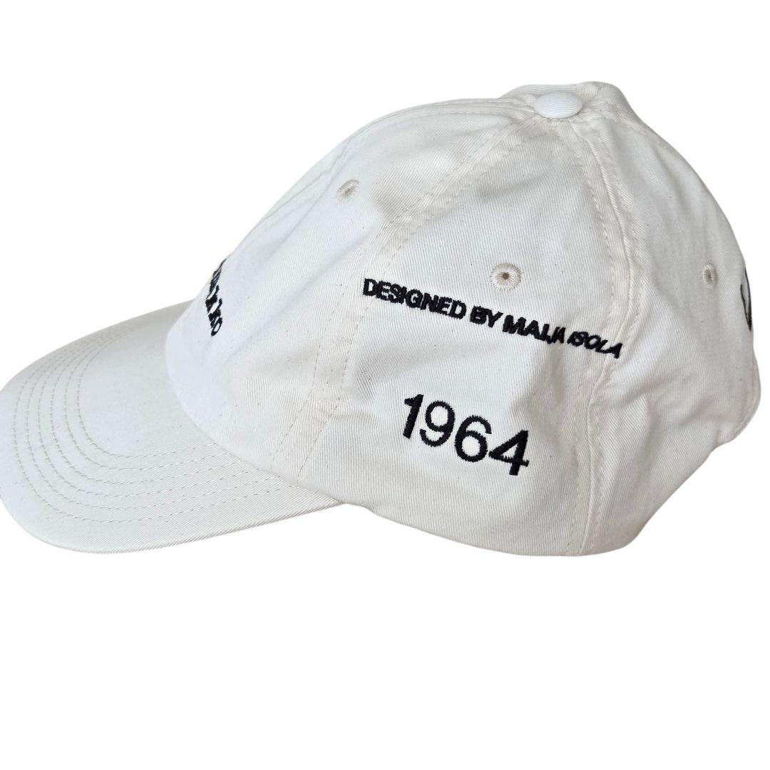 入手困難✨未使用級】marimekko UNIKKO 60周年 キャップ 白 - 帽子