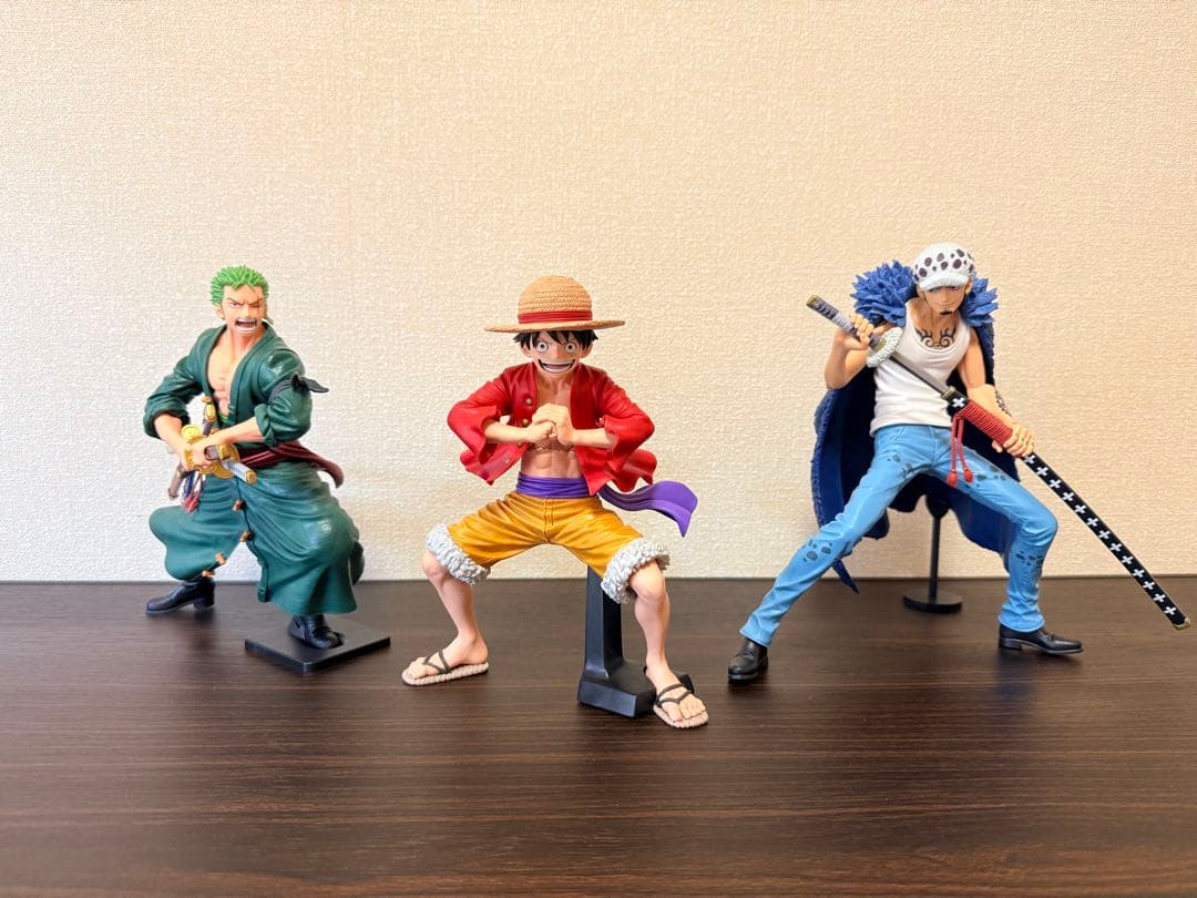ワンピース フィギュア Grandista ルフィ ゾロ ロー 3体セット 箱有