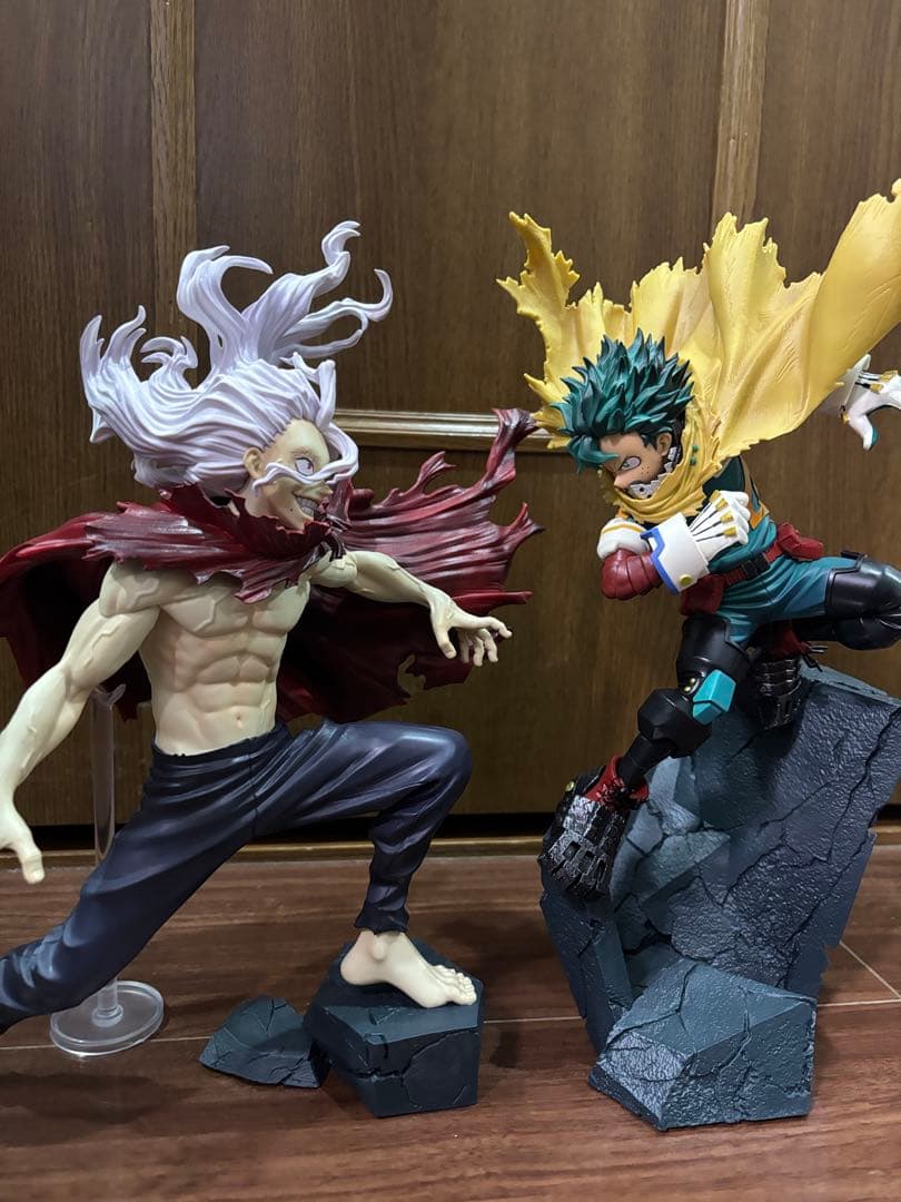 ヒロアカ　一番くじ　相反する思い　緑谷出久 死柄木弔 MASTERLISE Em | 『相反する思い』 ⁡ 一番くじ 僕のヒーローアカデミア -相反する