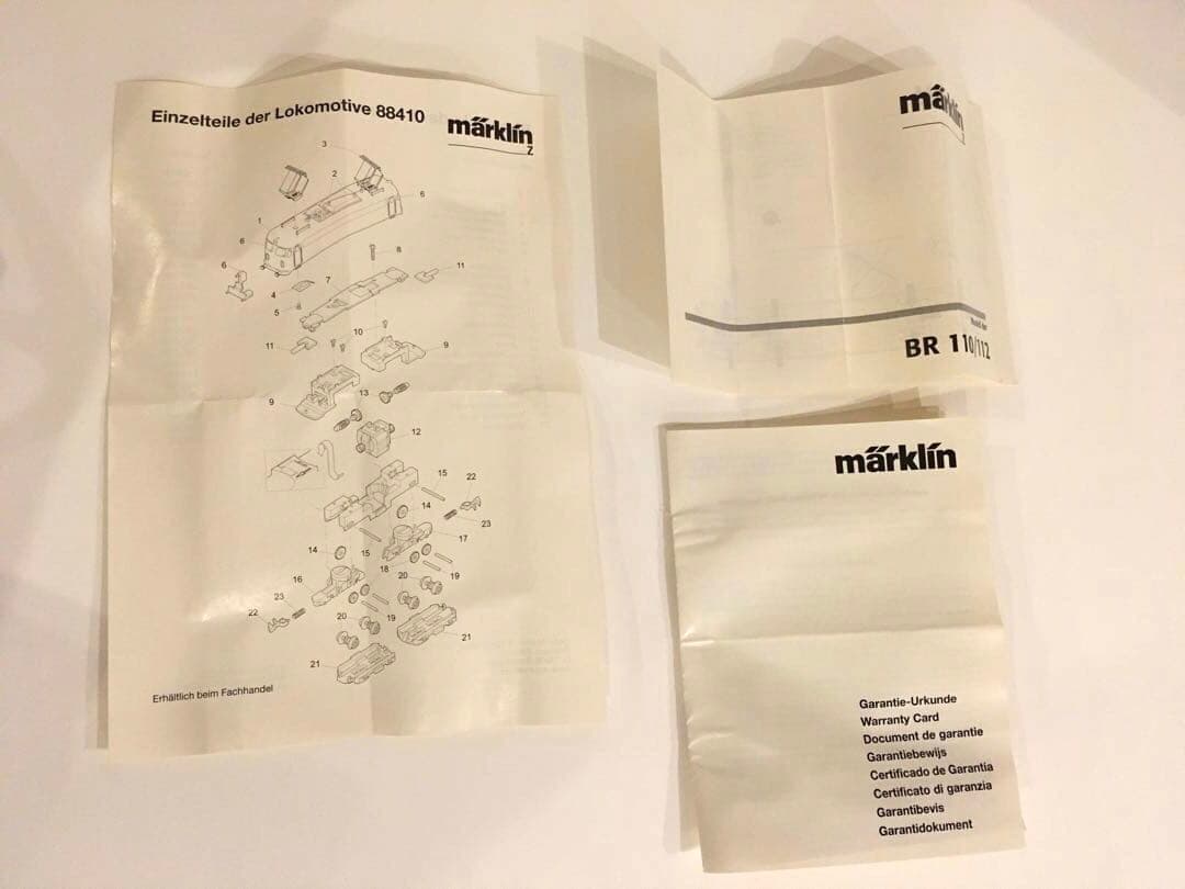 美品 メルクリン mini-club 88410 BR 110.3 MHIモデル - メルカリ