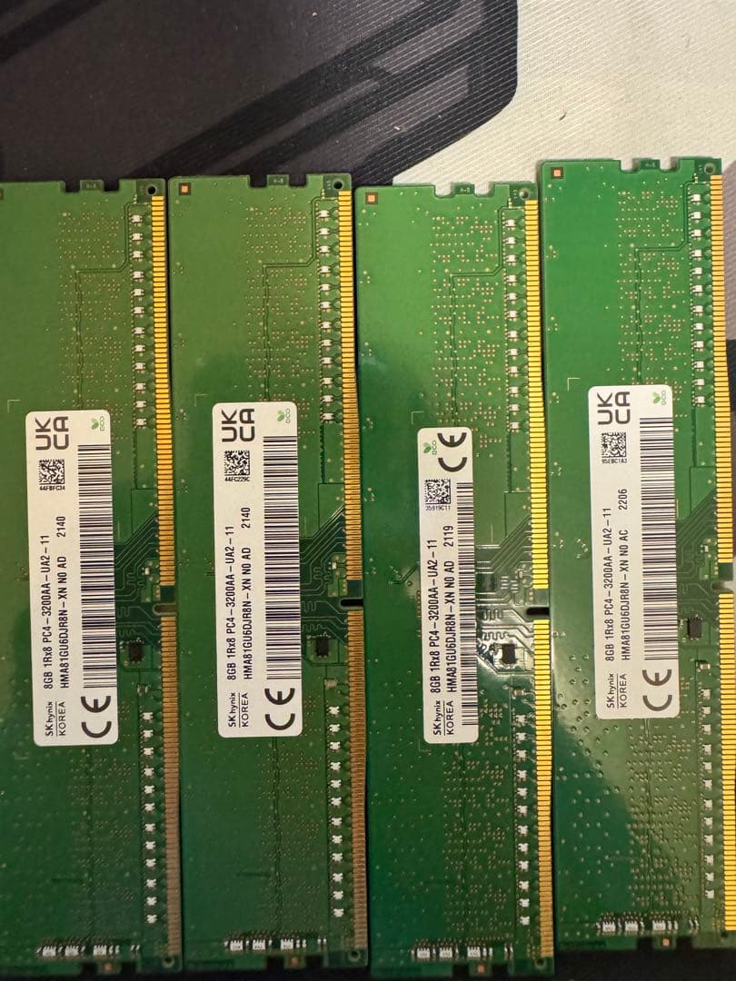 Ryzen 5 3500 + B450-F + DDR4 8×4 32gbセット