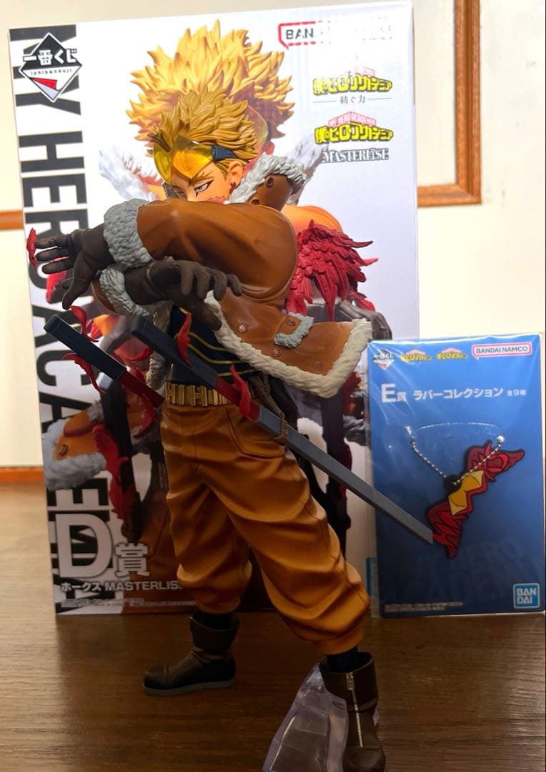 一番くじ 僕のヒーローアカデミア 紡ぐ力 D賞 ホークス - メルカリ