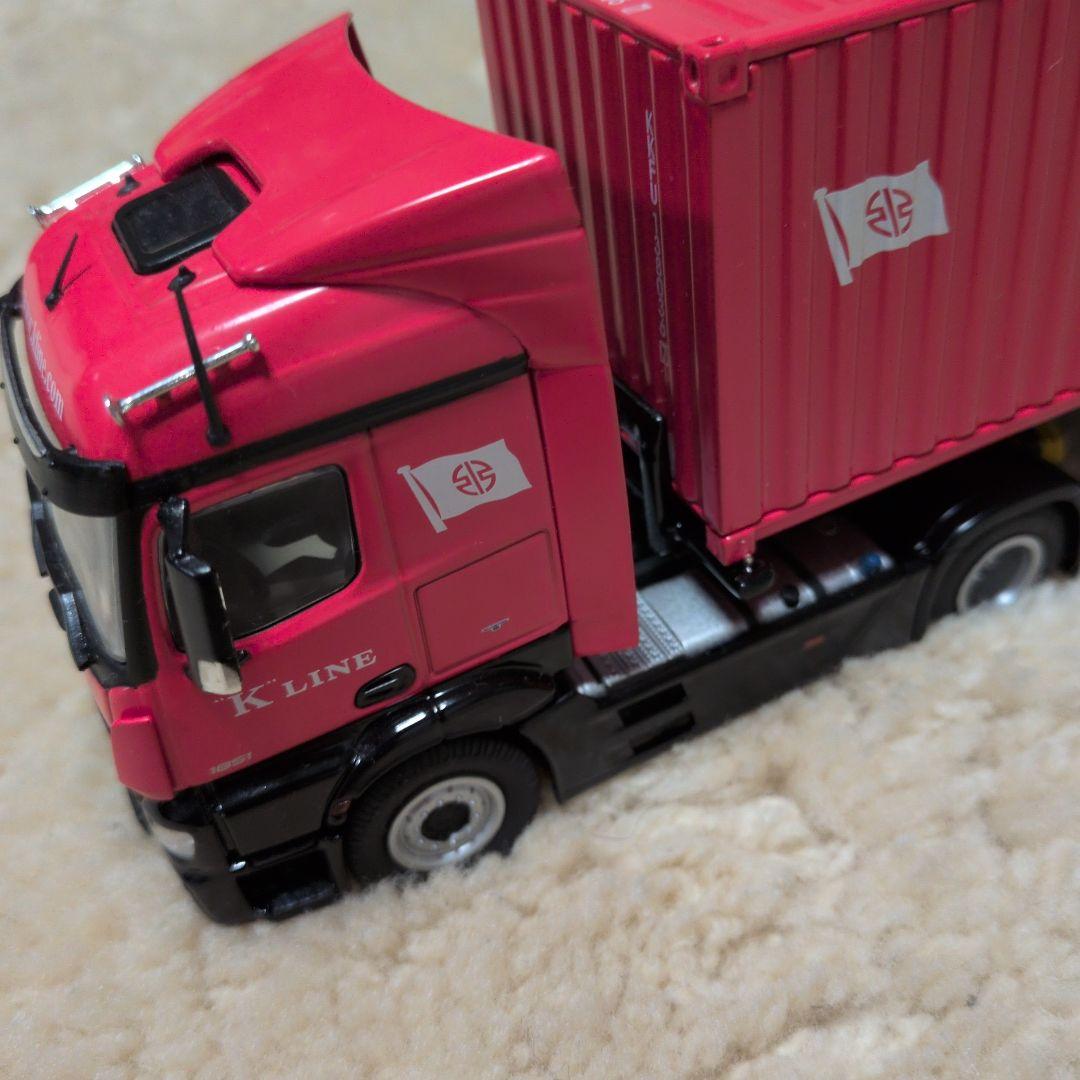 値下げ】ベンツK Line 赤 トレーラー 1/50 スケール - メルカリ