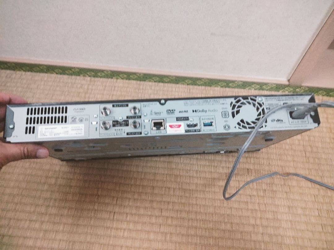 SHARP 4B-C10DW3 ブルーレイプレーヤー