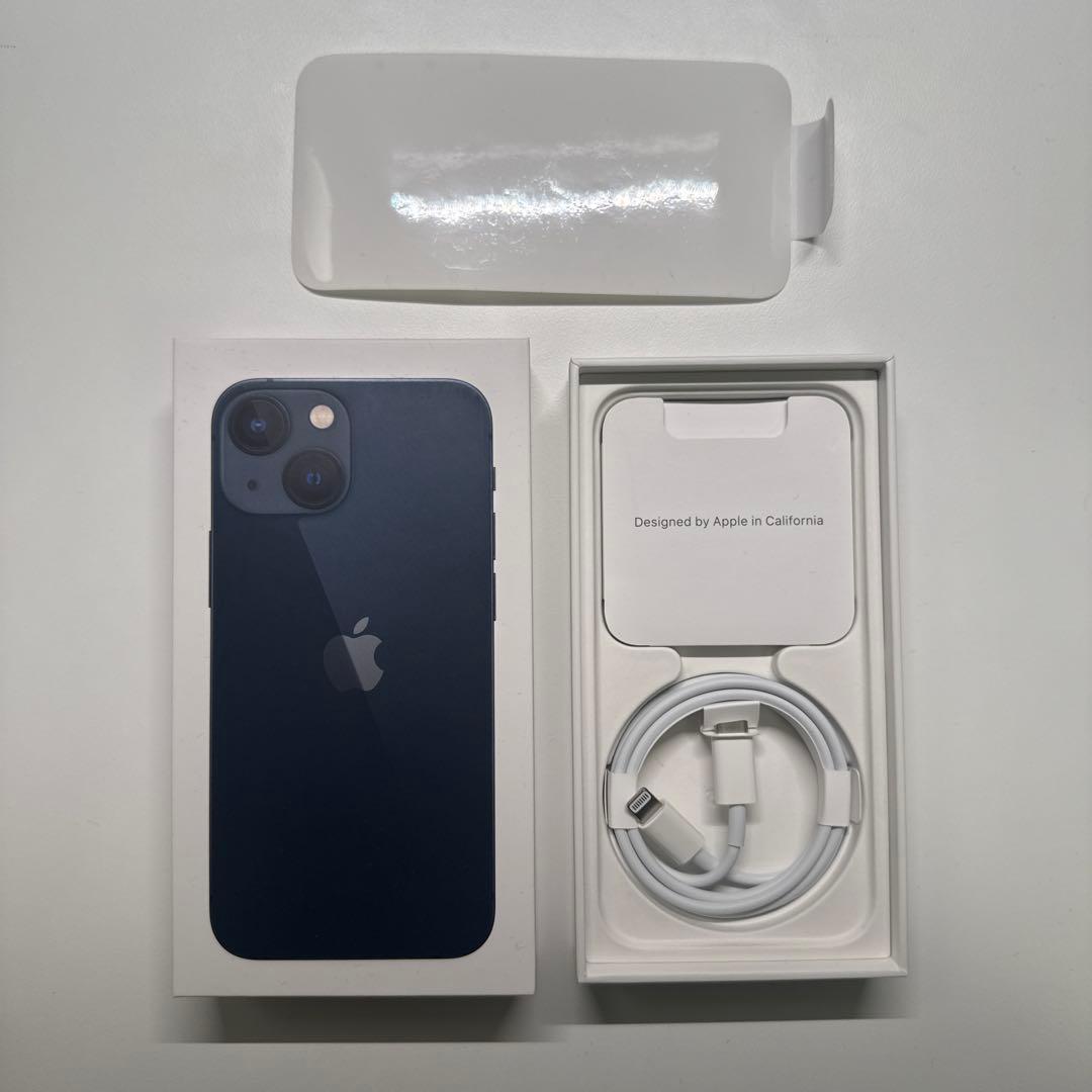 【極美品】iPhone 13 Mini 128GB SIMフリー　ミッドナイト