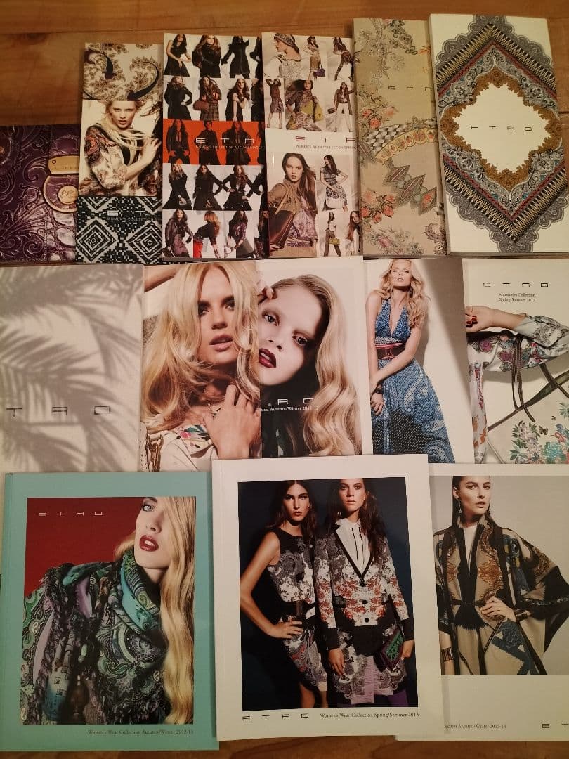 【美品・非売品】ETRO エトロ 2008〜2023年 カタログ/ルックブック