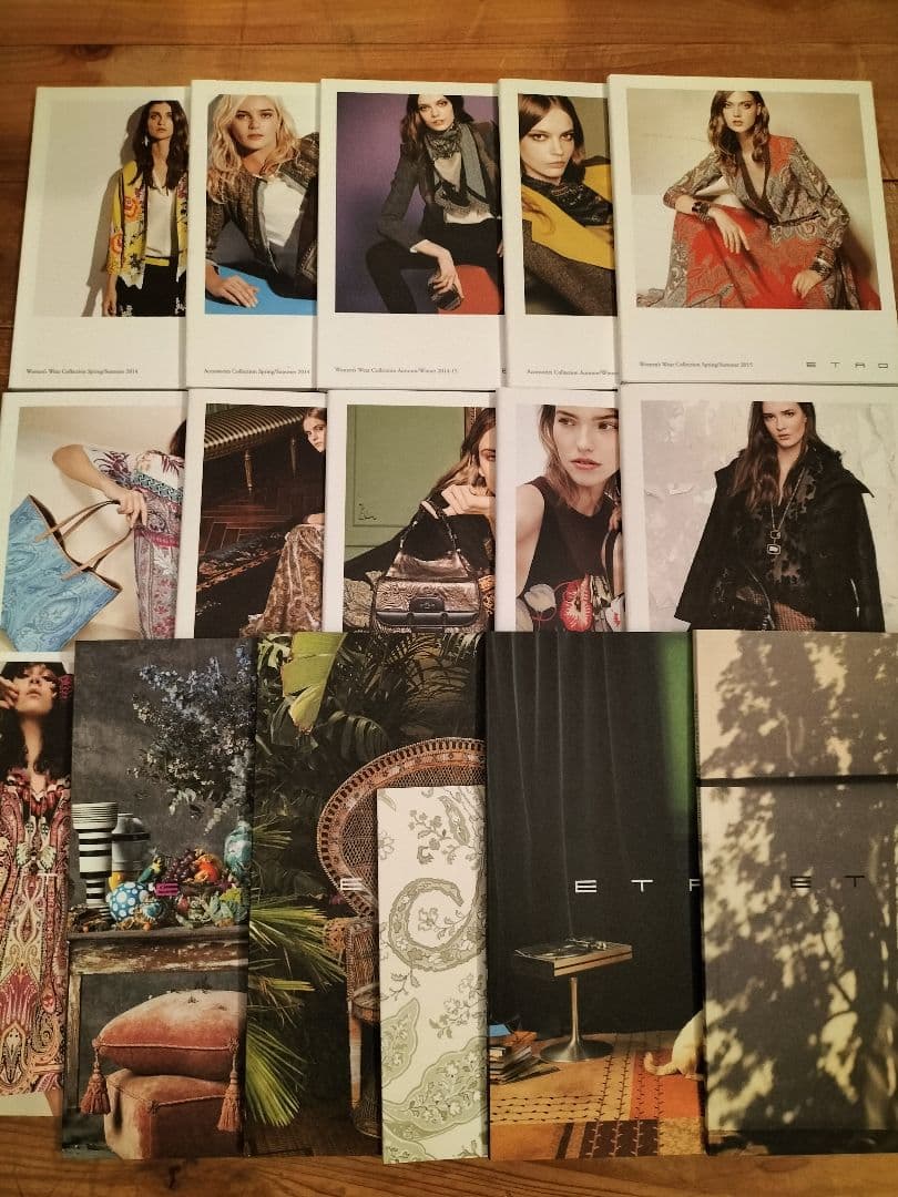 【美品・非売品】ETRO エトロ 2008〜2023年 カタログ/ルックブック
