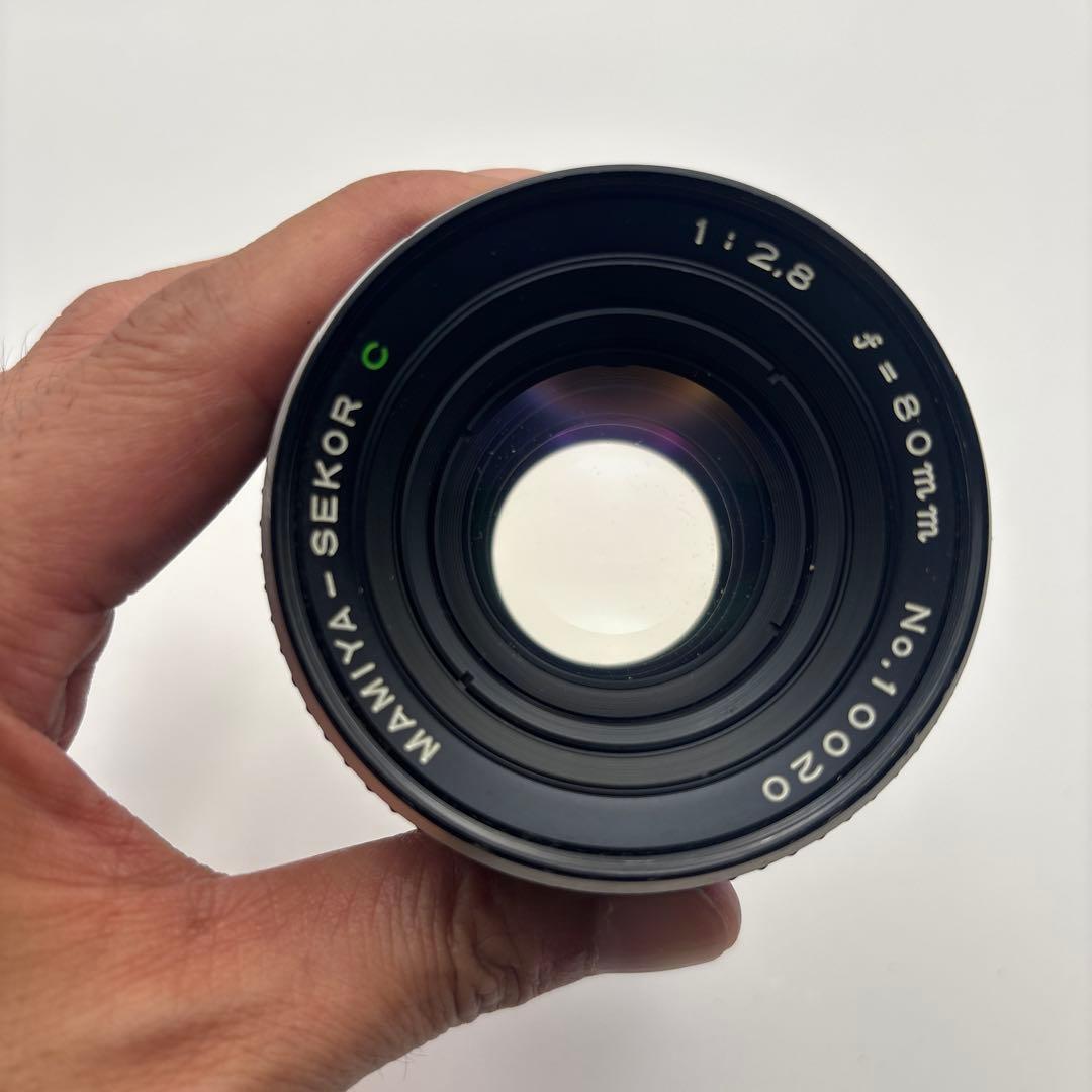 フィルムカメラ Mamiya m645 + 80mm F2.8