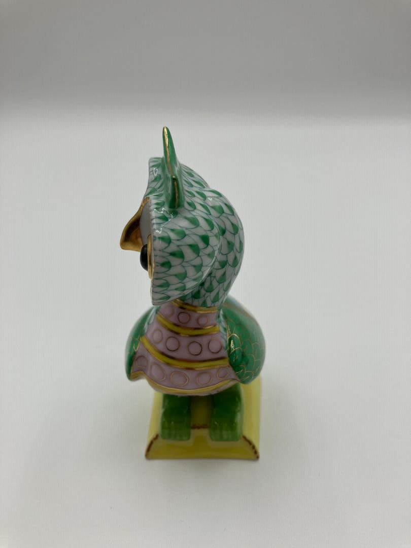 ヘレンド オウル 世界のフクロウ 箱 エルドラード 限定3000体 2桁