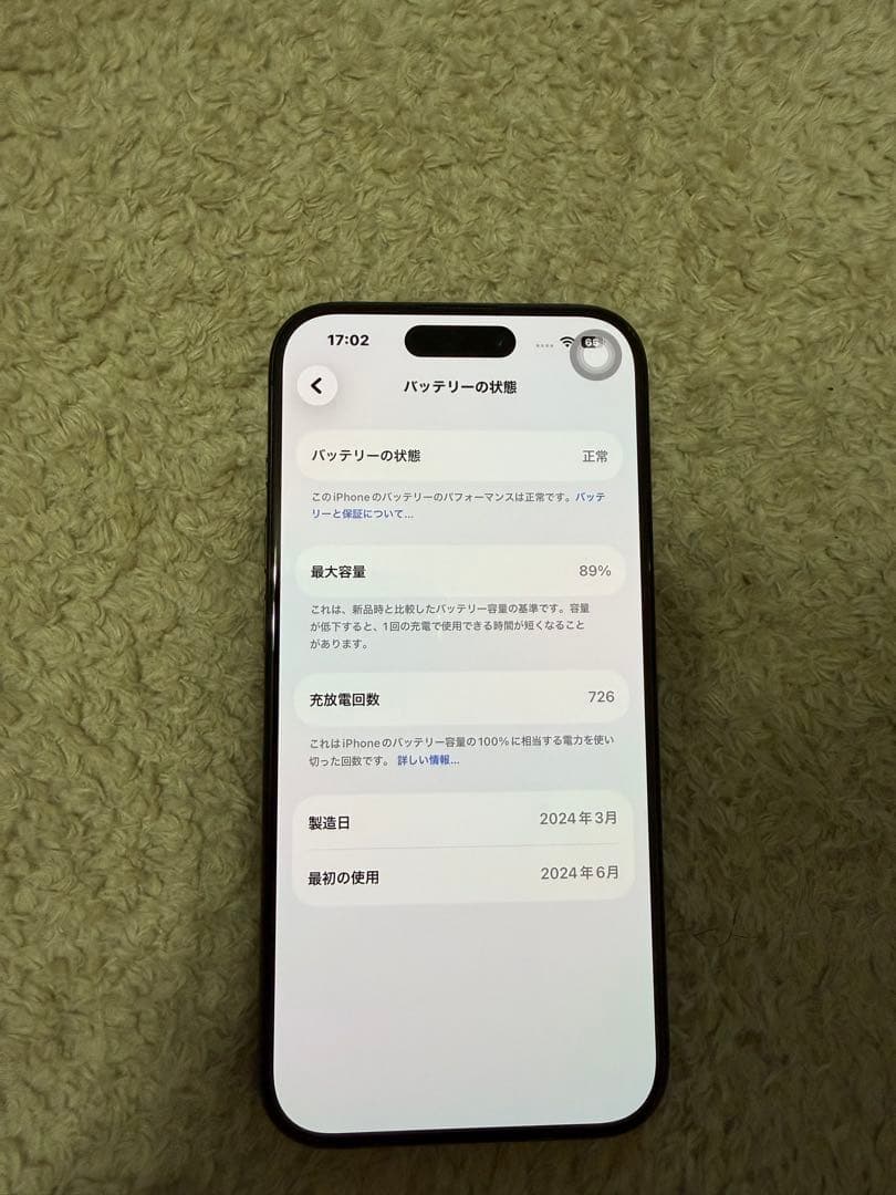 Apple iPhone 15 Pro 256GB SIMフリー　即購入ok